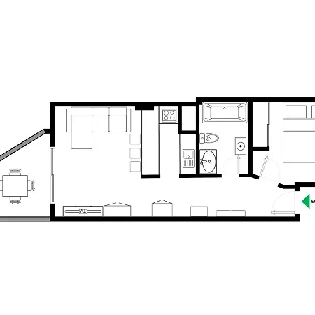 Golf Del Sur - Con Balcon Y Vistas Al Mar - As De Casas Appartamento